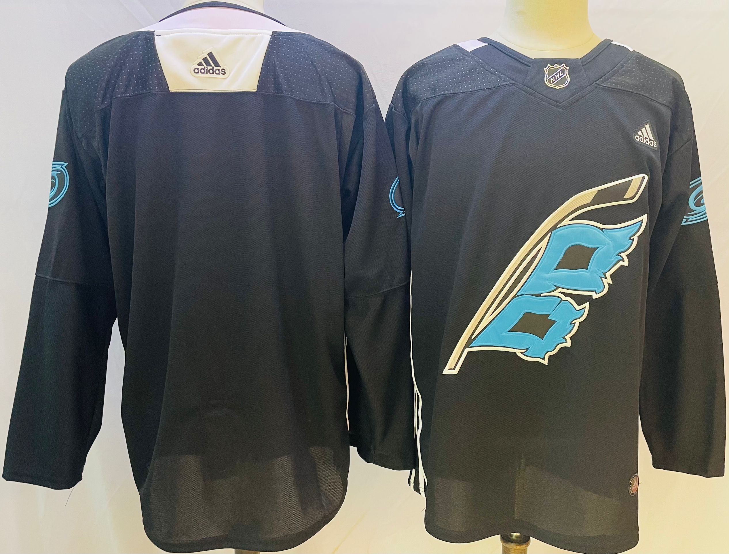 Men Carolina Hurricanes Blank Black Authentic Stitched 2022 Adidas NHL Jersey->carolina hurricanes->NHL Jersey